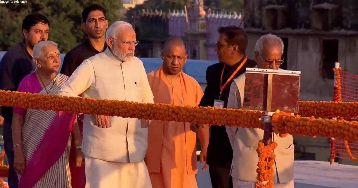PM Modi inspects Ram Janmabhoomi Teerth Kshetra site in Ayodhya